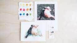 Painting Watercolor Pet Portraits