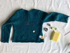 Sweater Mending: 3/9/17