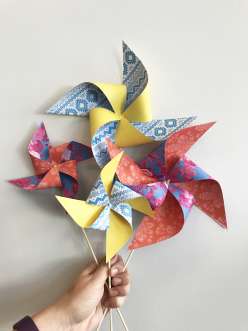 Paper Pinwheels: 6/22/17