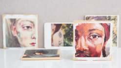 Color Image Transfers on Wood