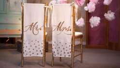 Mr. and Mrs. Chair Banners