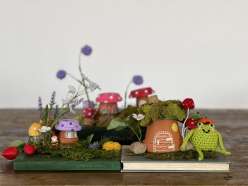 Crafting Together: Mushroom Fairy Houses for Earth Day