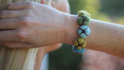 Felted Bracelet