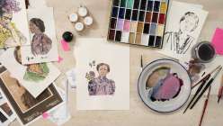 Creativebug Live: Blotted Line Monoprint Portraits of Inspiring Women