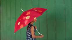 Learn to make this kid’s craft project to make children's drawings and designs into an applique umbrella. This is a great easy summer crafts for kids project for your children.