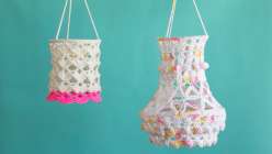 Crochet Home Decor: Make Hanging Lanterns