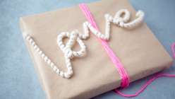 Make Valentine's Day Yarn-Wrapped Wire Words