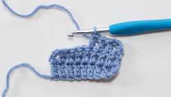 How to Work Double Crochet