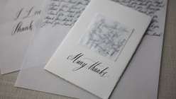 Maybelle Imasa-Stukuls takes you through how to write calligraphy letters