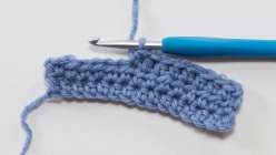 How to Work Half Double Crochet