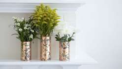 Cricut Crafts: Make Stenciled Vases