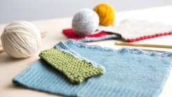 learn how to combine knitting and crochet to create decorative edgings