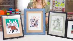 How to Cut a Mat and Frame Your Artwork by Hilary Williams - Creativebug