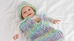Loom Knitting: Make a Baby Cocoon