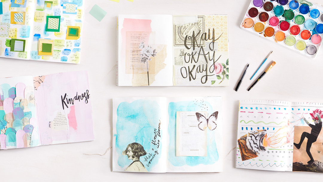 Daily Art Journal Challenge: 30 Prompts with Get Messy by Get Messy