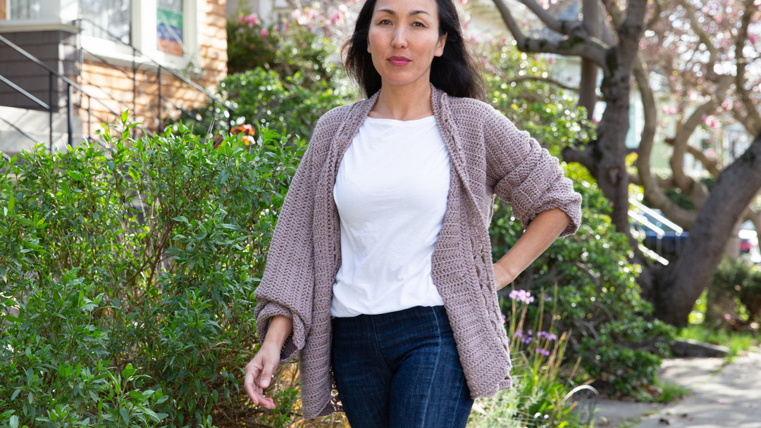 Super Slouch Crocheted Cardigan by Marly Bird