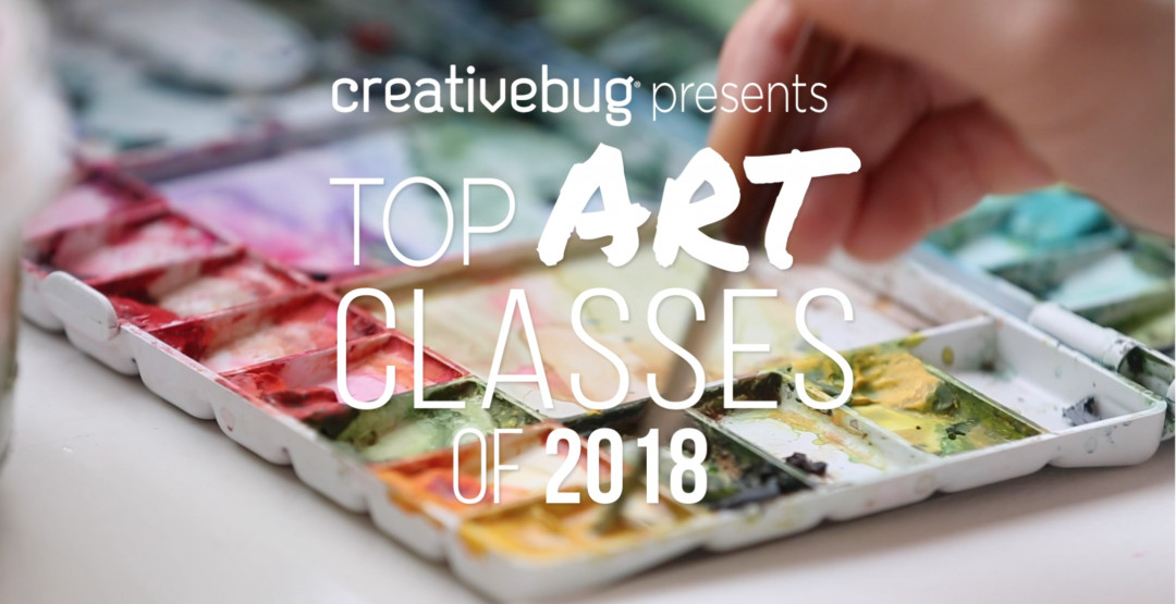 Top 10 Art Classes 2018 by CBTV Creativebug