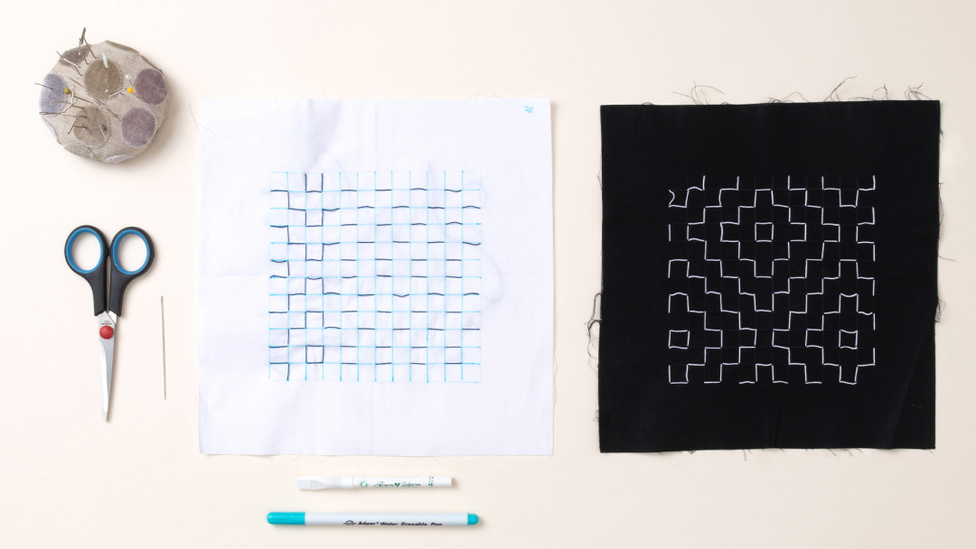 Japanese Sashiko: A Daily Decorative Stitching Practice by Lisa
