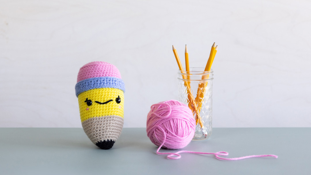 Crochet an Amigurumi Pencil by Vincent Green-Hite - Creativebug
