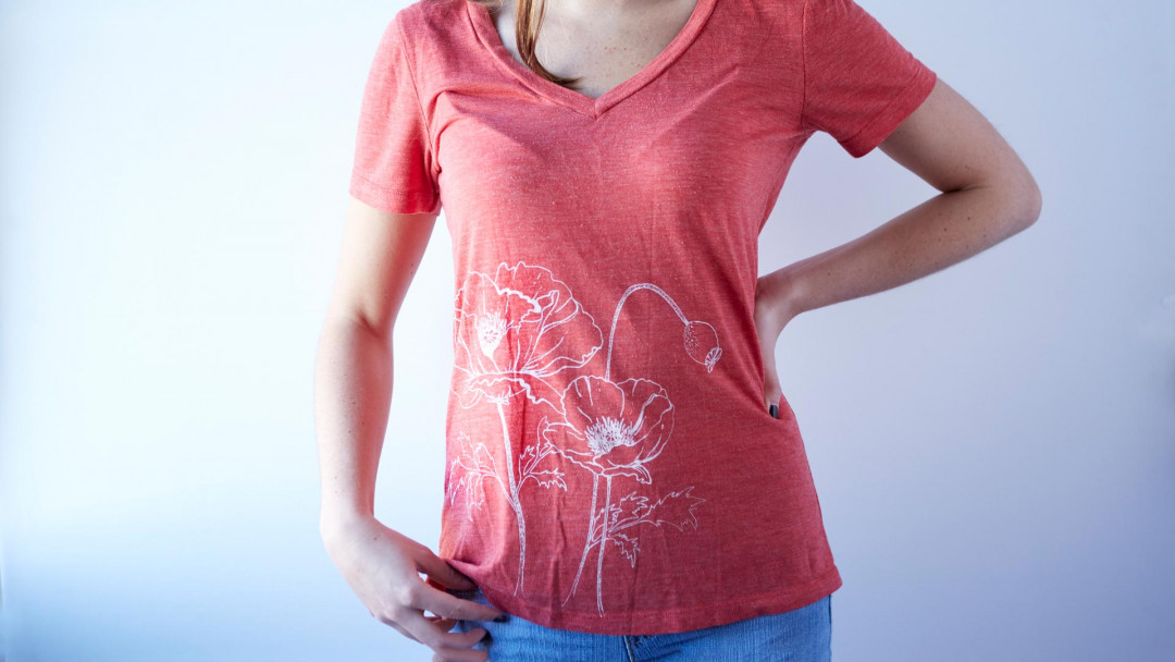 One Color Tshirt Printing by Hilary Williams Creativebug