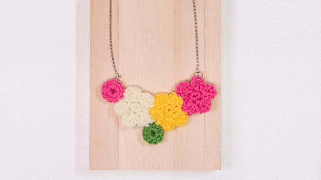 Crochet Flower Jewelry by Jenny Doh Creativebug