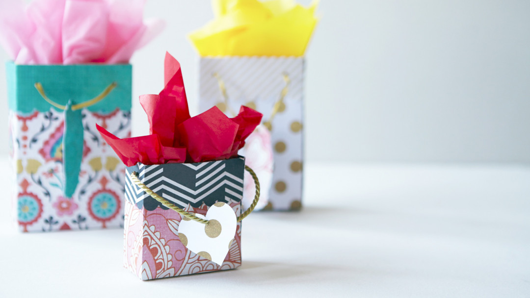 Cricut Crafts DIY Gift Bags by Lia Griffith Creativebug