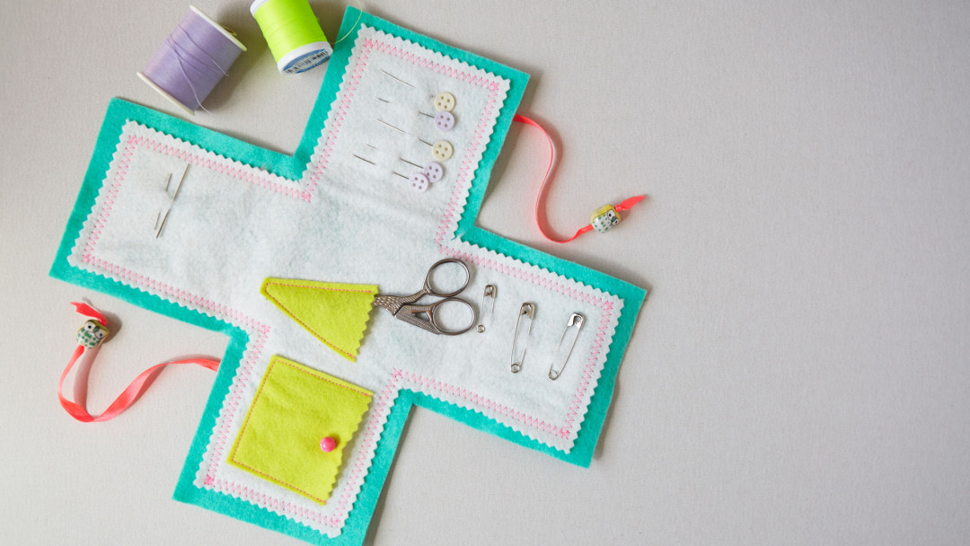 Sew a Felt Sewing Kit by Annabel Wrigley - Creativebug