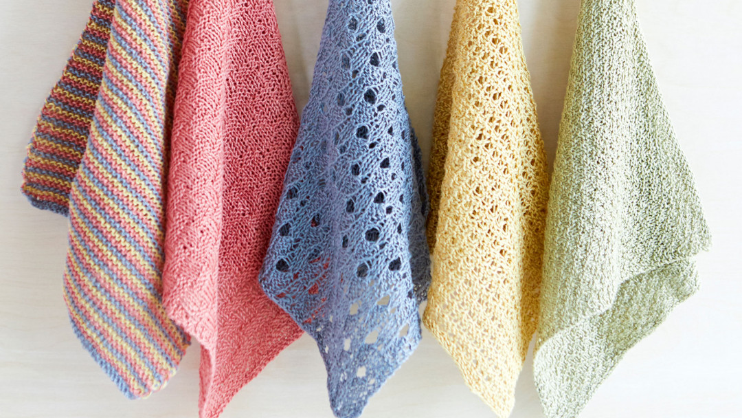 How to Knit Dishcloths by Wendy Bernard