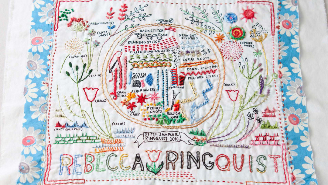 Download Embroidery Sampler By Rebecca Ringquist Creativebug SVG Cut Files