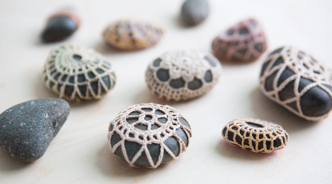 Crocheted Stones