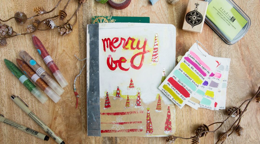 Holiday Art Journaling: A 4-Part Series