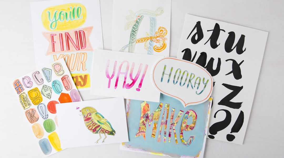 Daily Lettering Challenge: 31 Creative Lettering Ideas with Pam Garrison