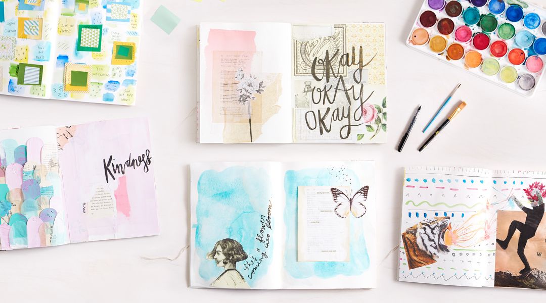 Daily Art Journal Challenge: 30 Prompts with Get Messy by Get Messy -  Creativebug