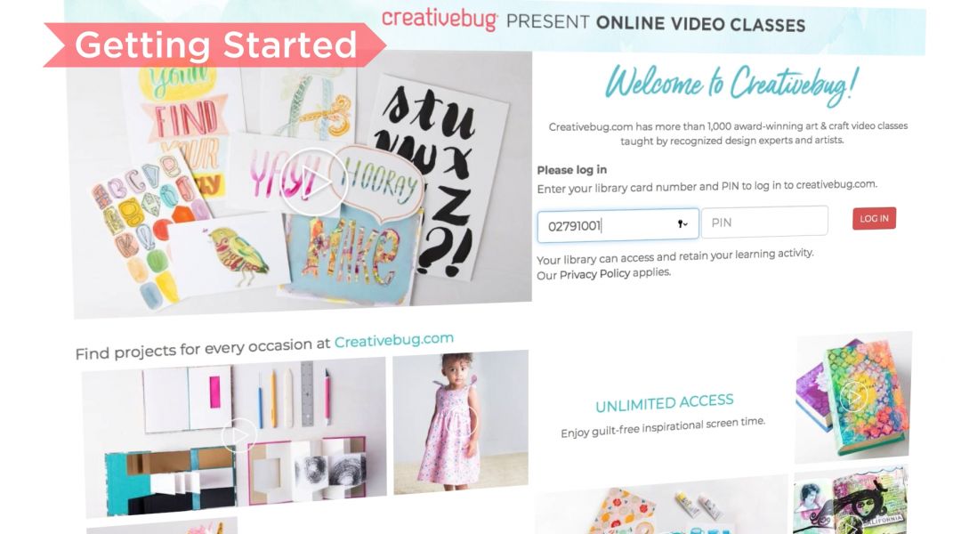 Creativebug Site Tour For Libraries By Creativebug Creativebug