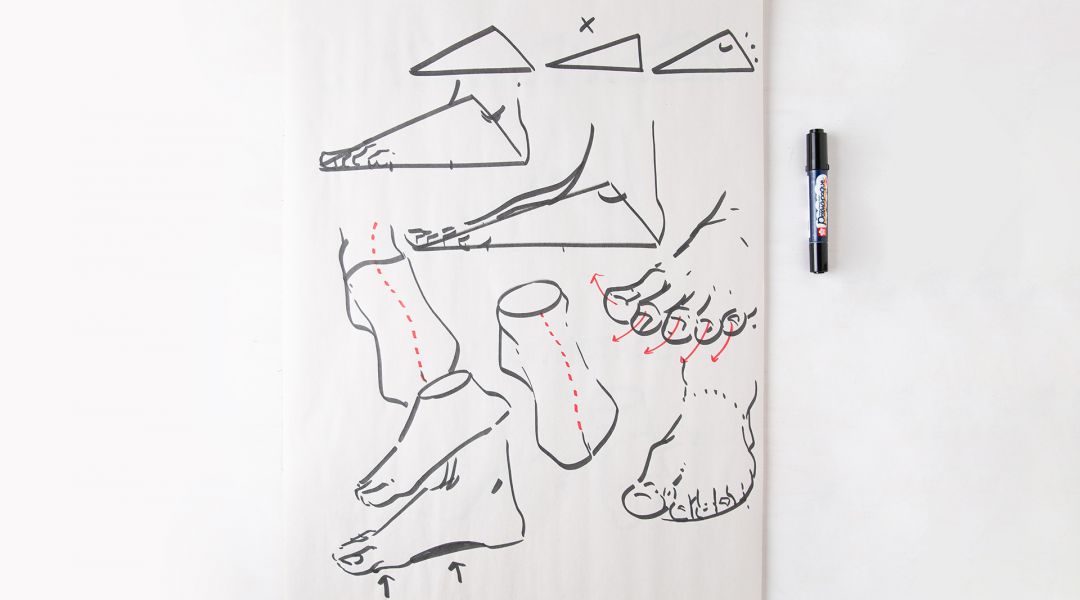 Foundational Figure Drawing: Hands and Feet