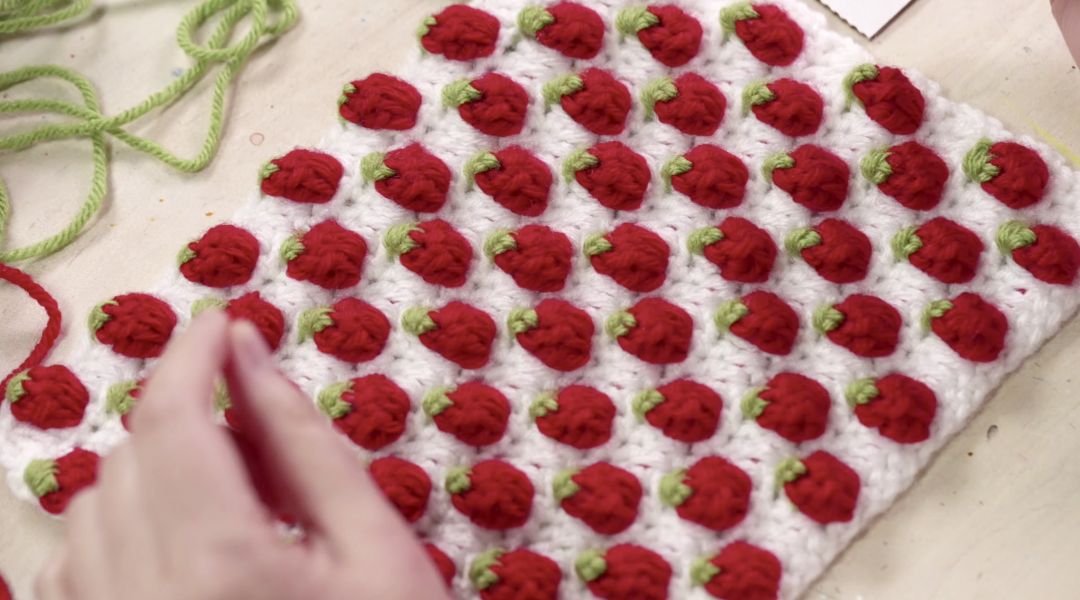 Crochet the Strawberry Stitch: 1/16/20