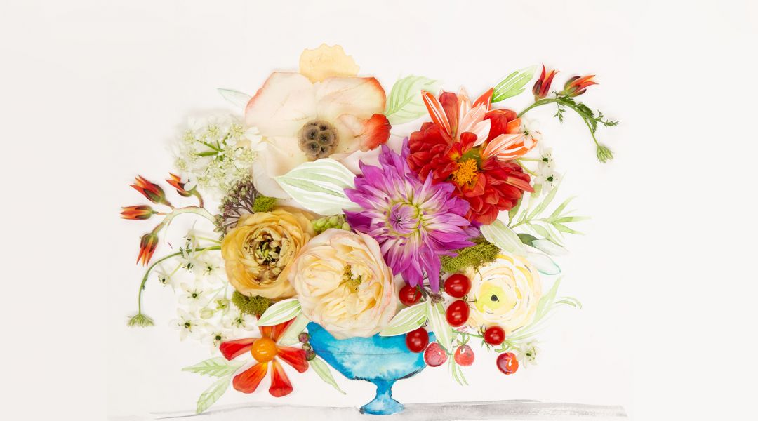 Art Meets Life: 31 Ways to Combine Watercolor and Flora by Kristy