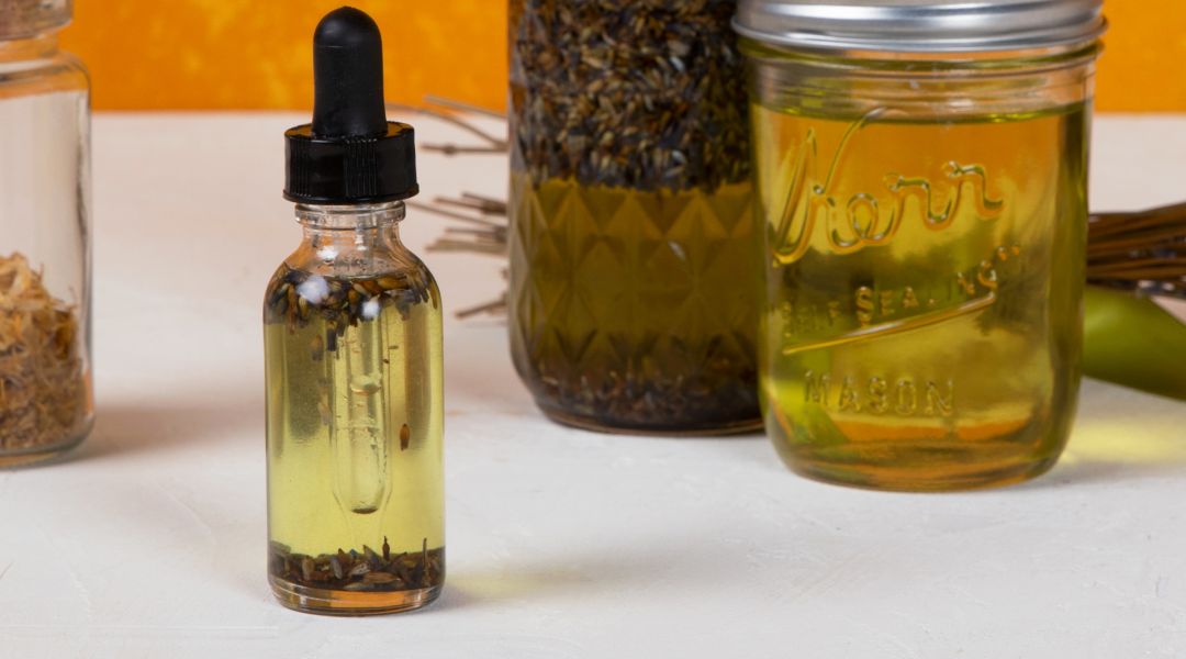 Make an Herbal Infused Body Oil
