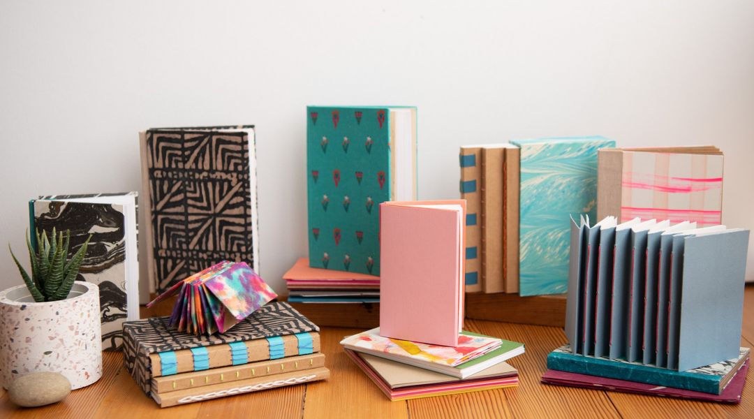 Two-Day Hand Bookbinding Workshop - 1 + 1 = 1 Gallery