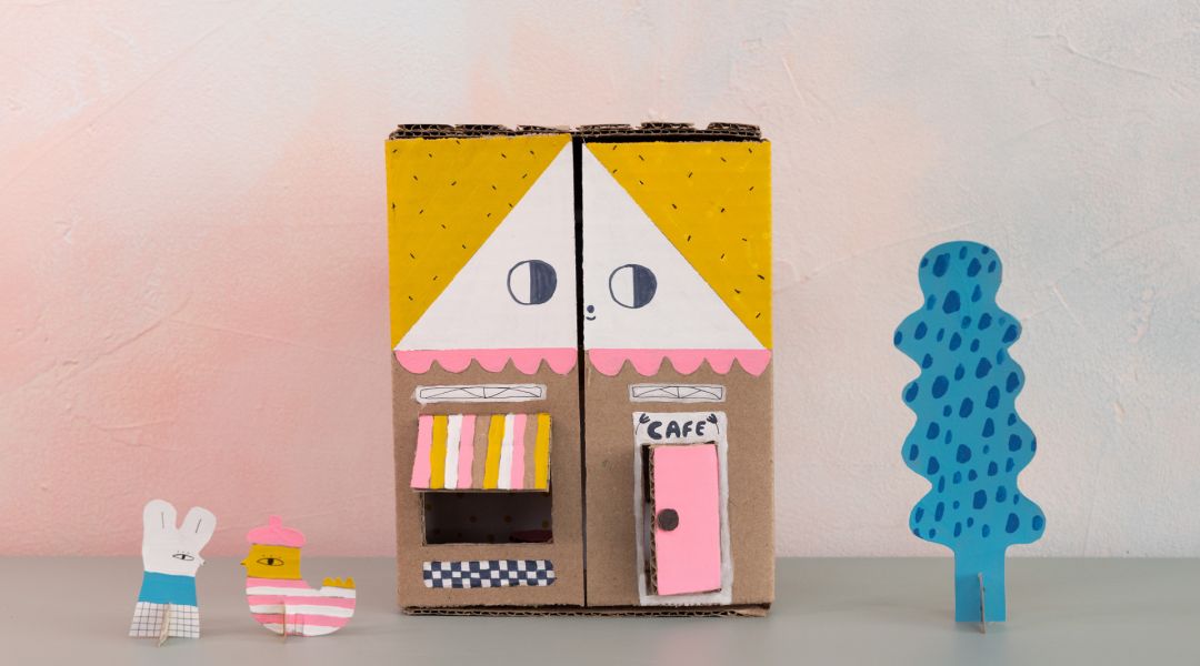 Sustainable Play: Make a Dollhouse Cafe