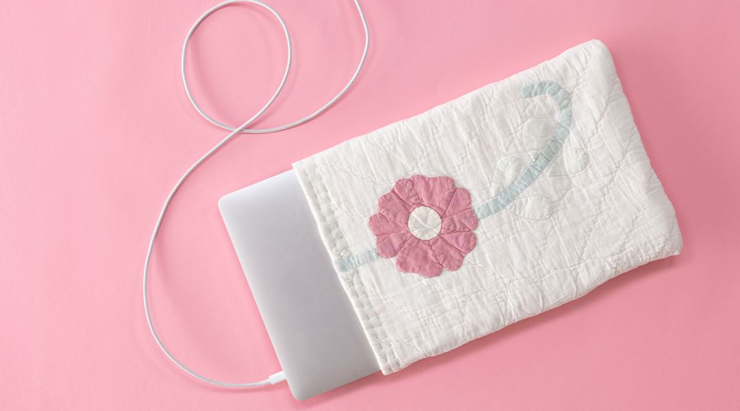 Sew a Quilted Laptop Slipcase