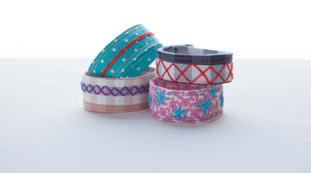 Stitched Bracelets
