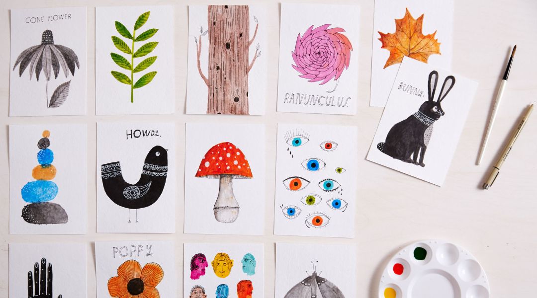 Crafting Together: Inktober Kickoff with Lisa Congdon