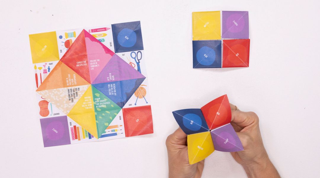 How to Fold an Origami Fortune Teller