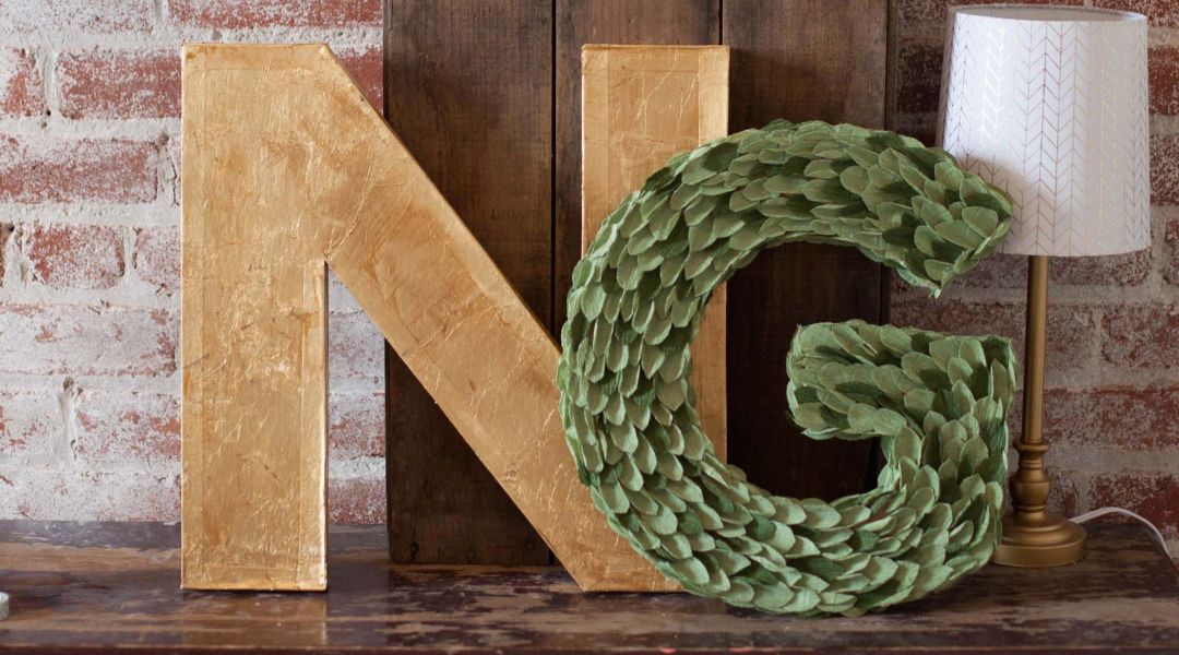 Paper Wedding Crafts: Make 3-D Monogram Letters