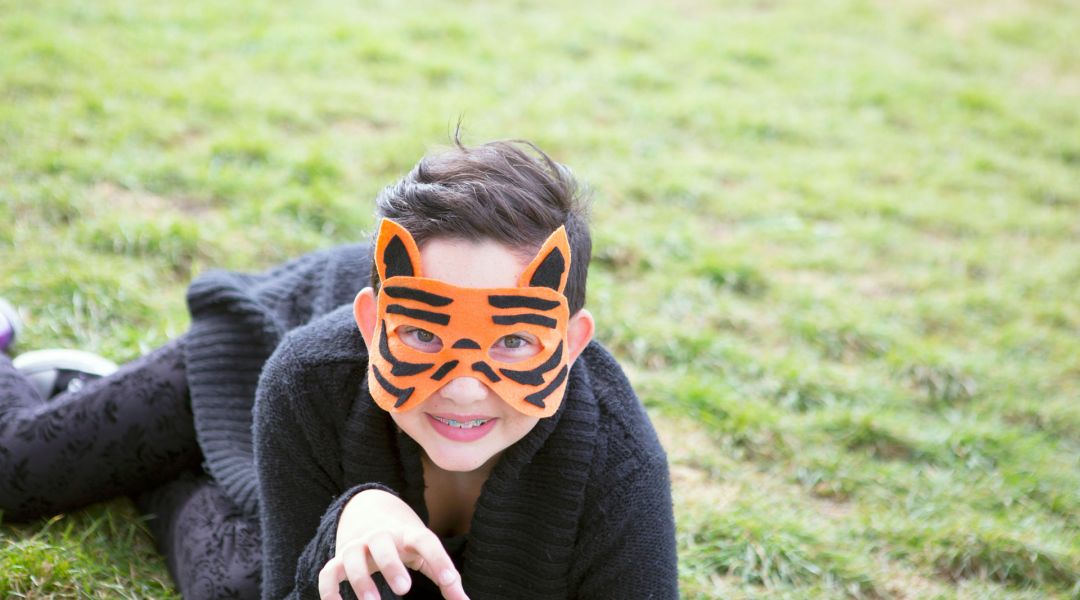 DIY Tiger Mask