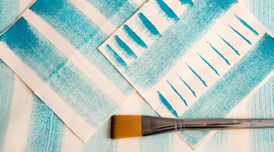 How to Brush Paint on Fabric