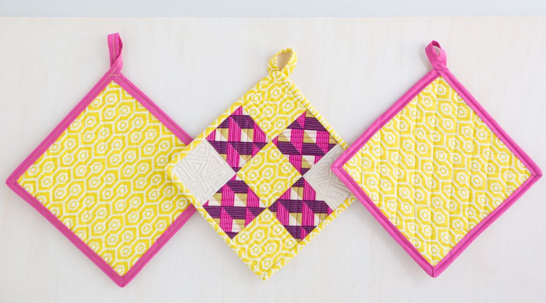 How to Sew Potholders