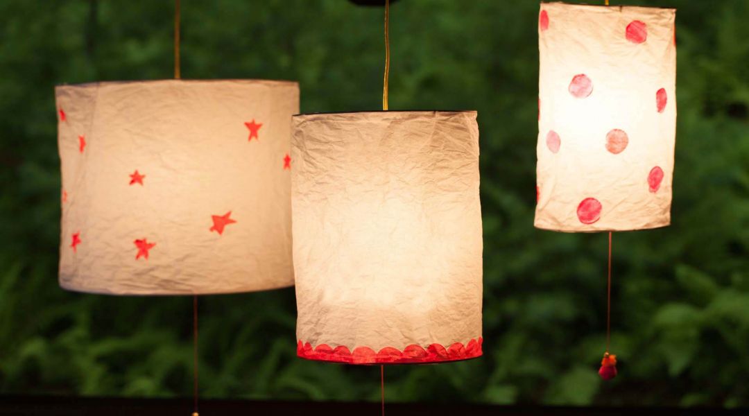 DIY paper lanterns