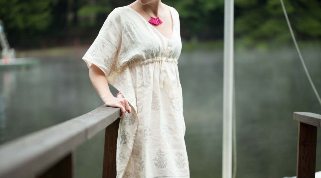 linen caftan